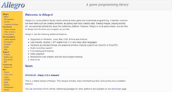 Desktop Screenshot of liballeg.org